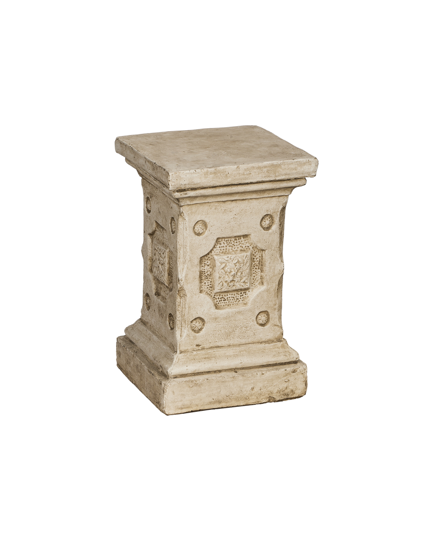 Cast Carved Pedestal