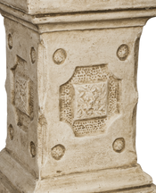 Cast Carved Pedestal
