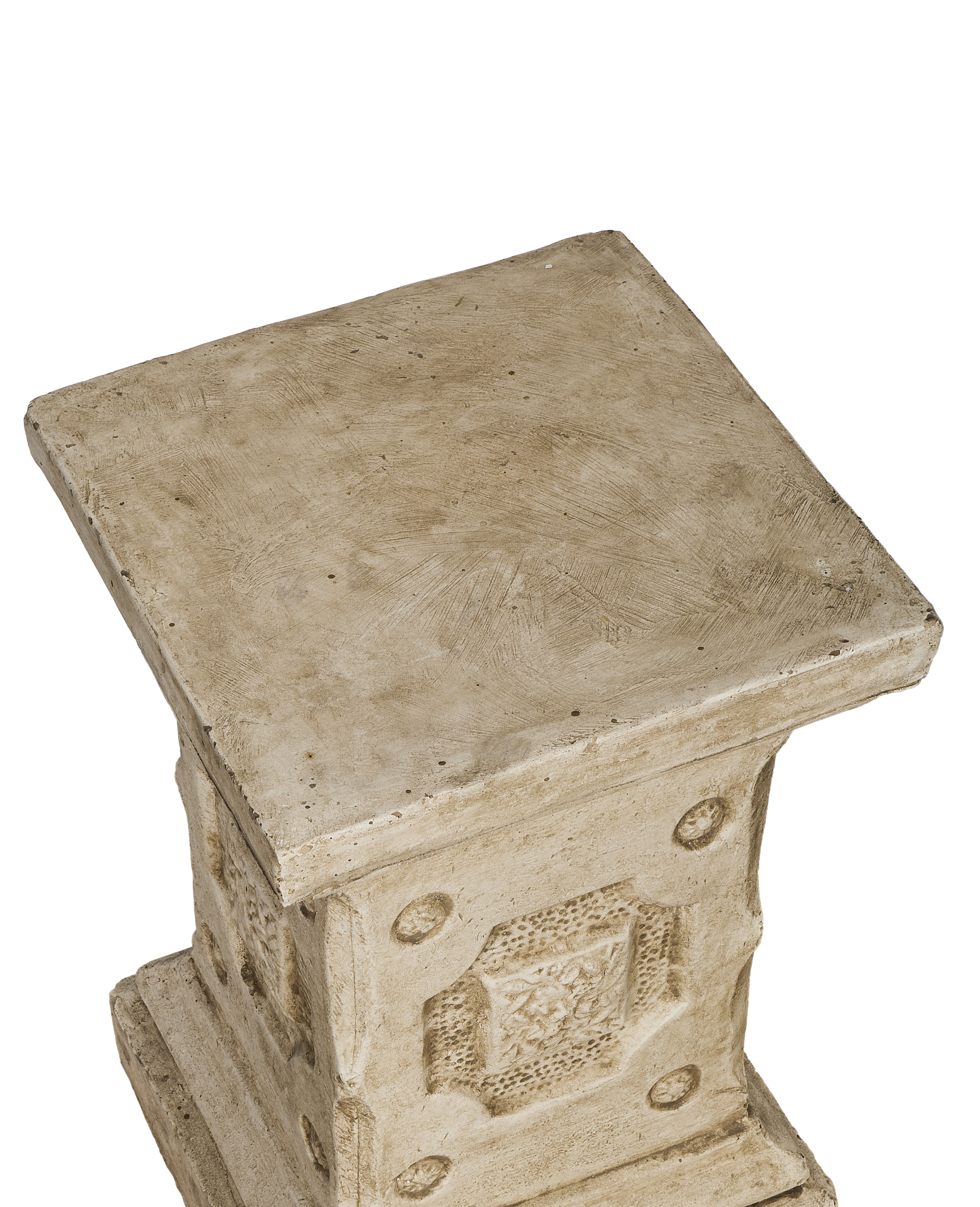 Cast Carved Pedestal