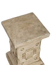 Cast Carved Pedestal
