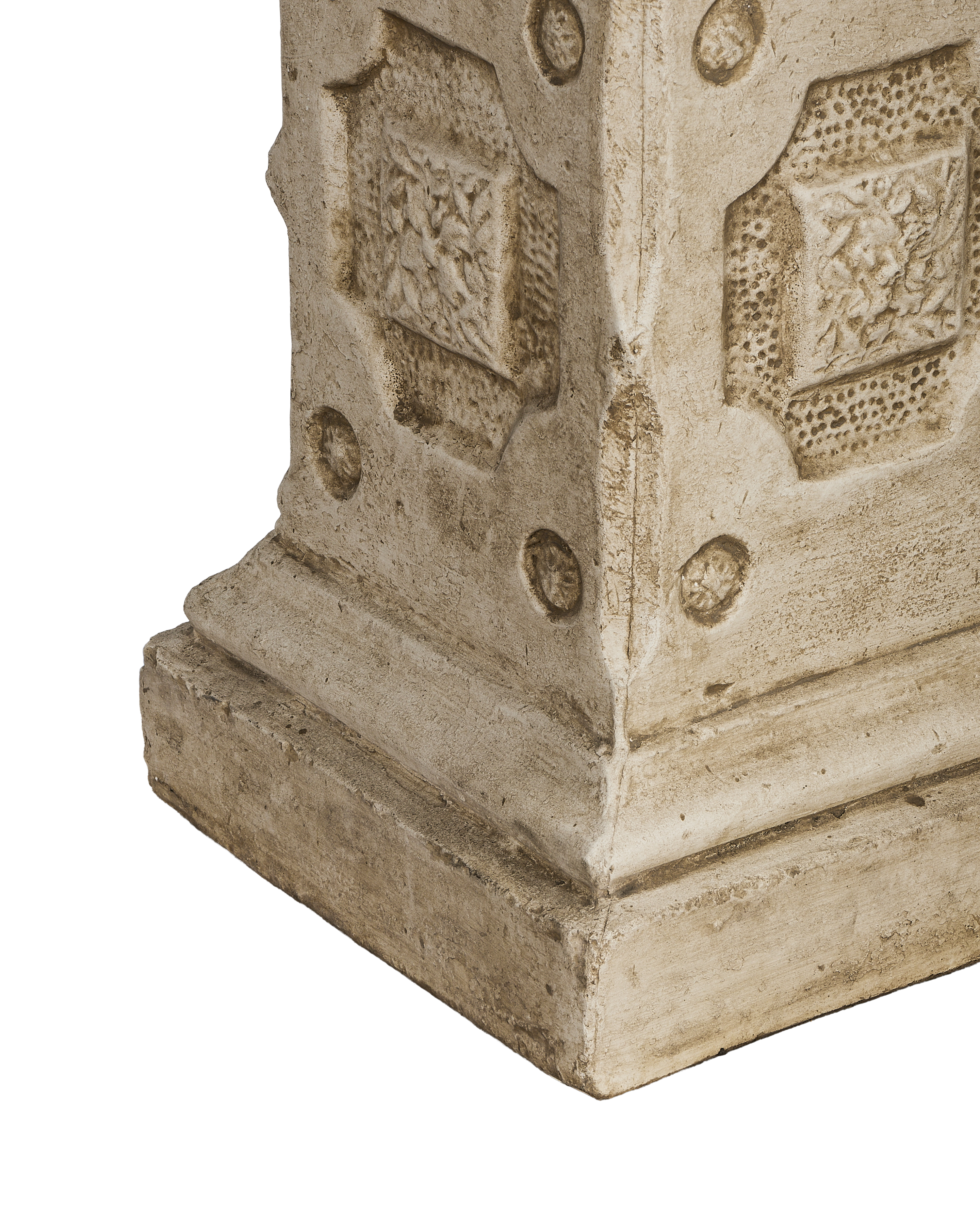 Cast Carved Pedestal