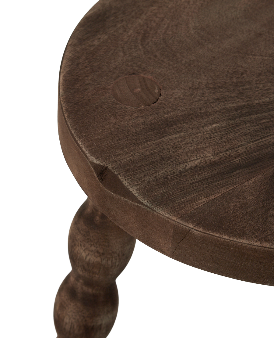 Designed Milking Stool Classic Deux - Sauvignon from India made of Wood