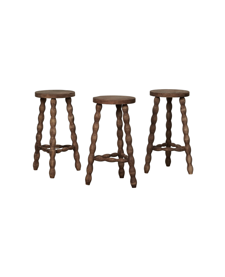 Designed Milking Stool Classic Deux - Sauvignon from India made of Wood