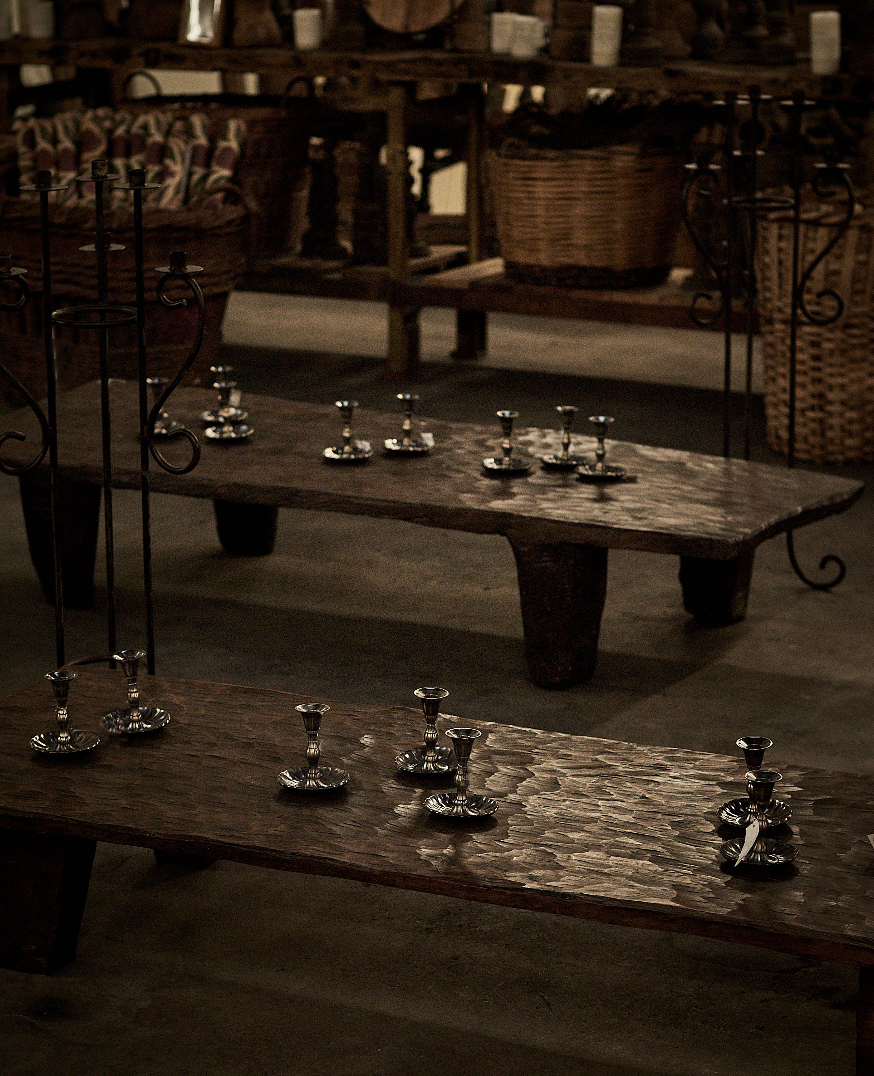 Scalloped Taper Candle Holder