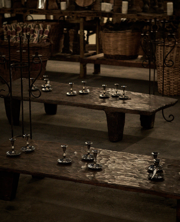 Scalloped Taper Candle Holder