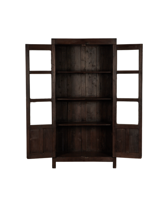 Wood Cabinet - Stained