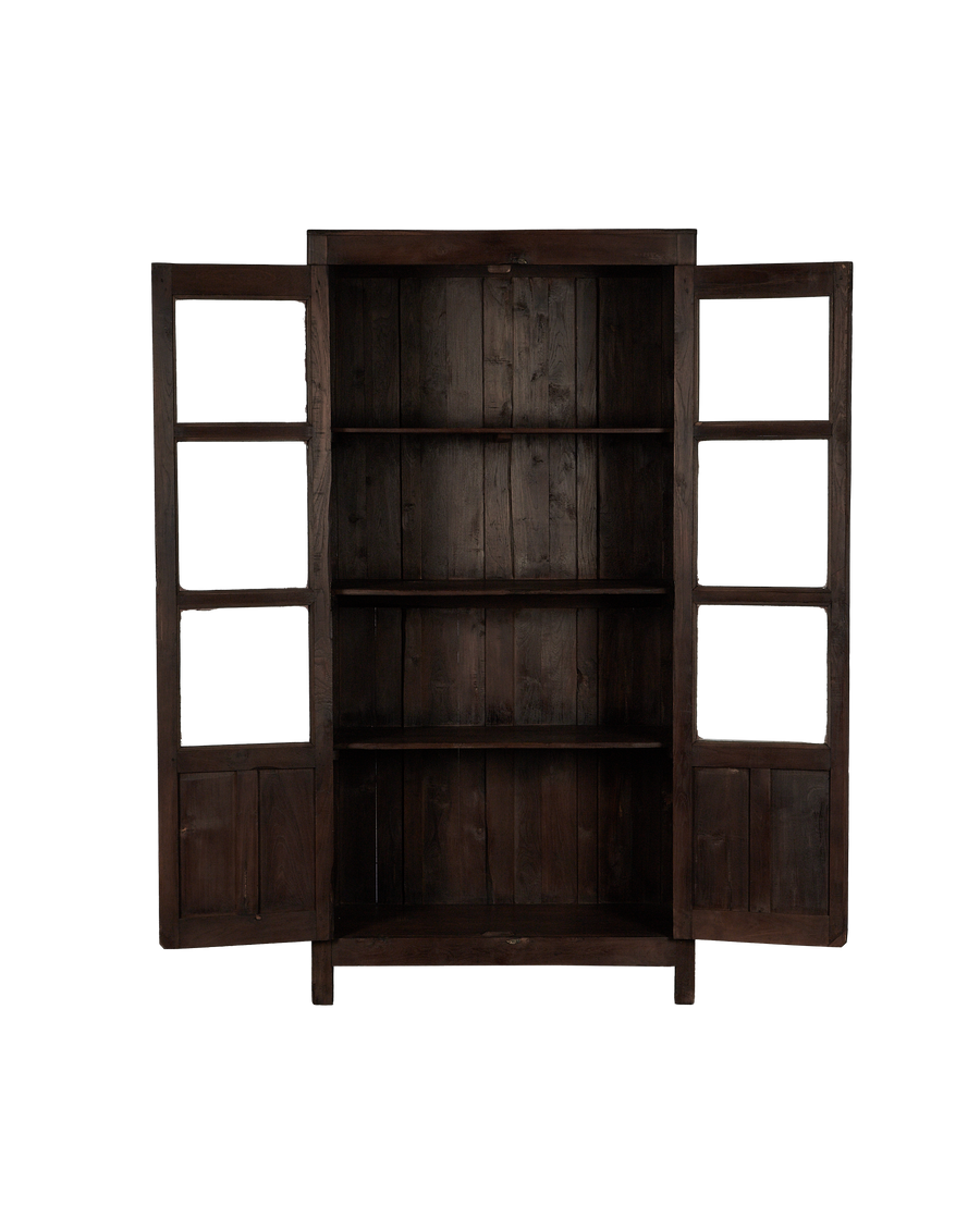 Wood Cabinet - Stained