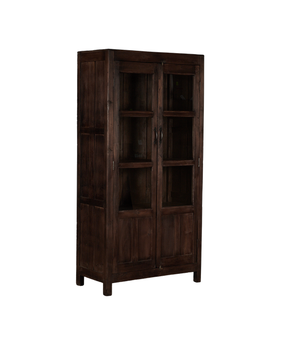 Wood Cabinet - Stained