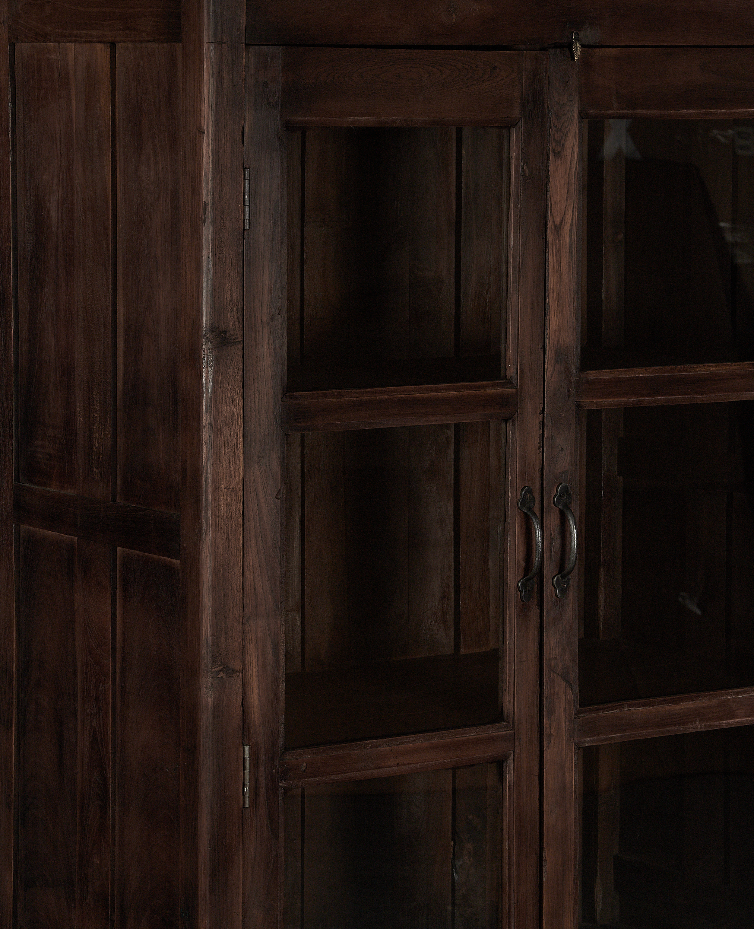 Wood Cabinet - Stained