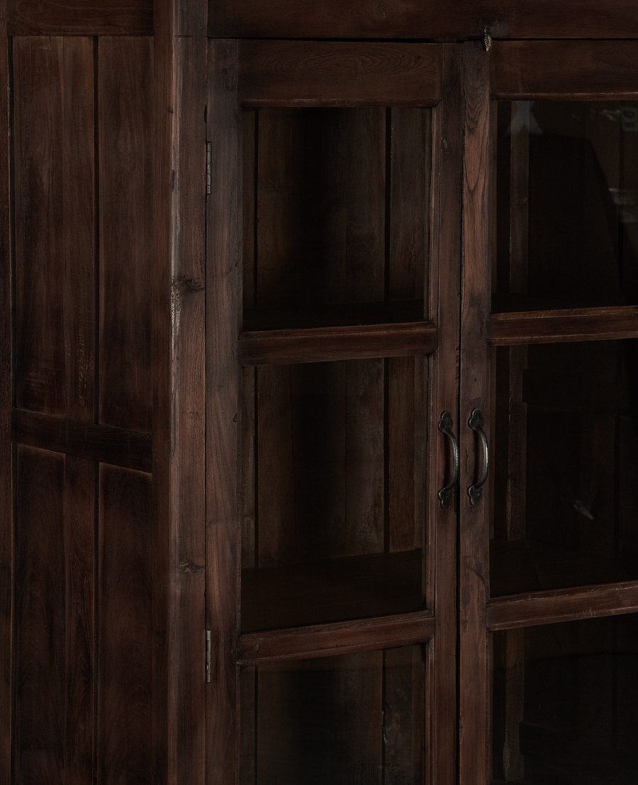 Wood Cabinet - Stained