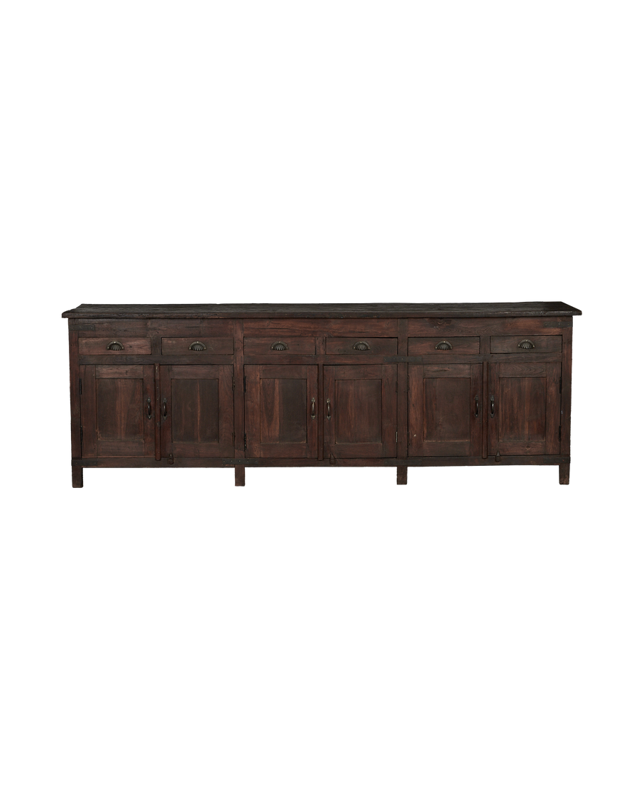 Wood Sideboard - Stained
