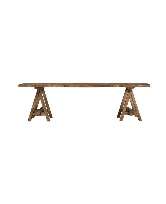 Chestnut Dining Table - Trestle