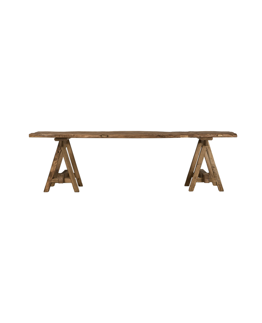 Chestnut Dining Table - Trestle