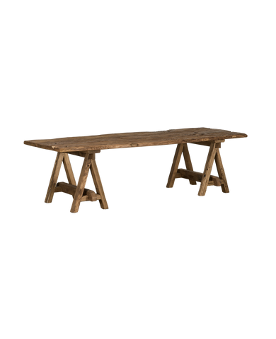 Chestnut Dining Table - Trestle