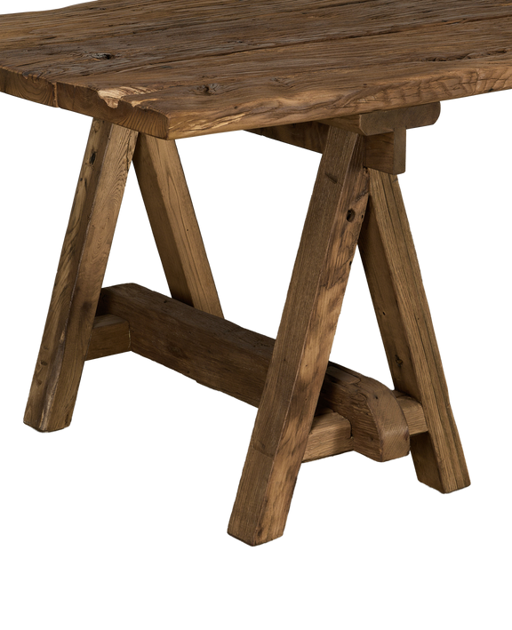 Chestnut Dining Table - Trestle
