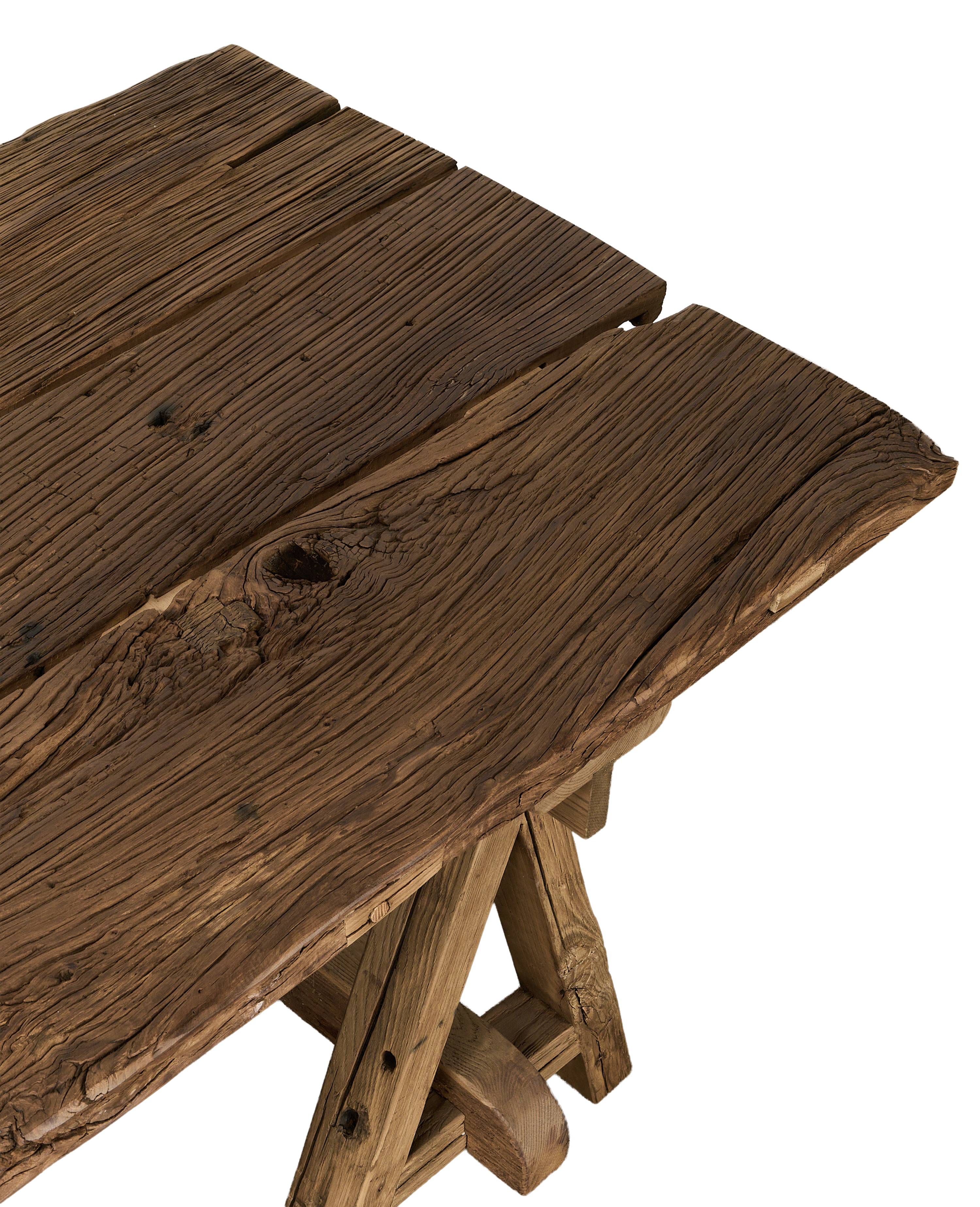 Chestnut Dining Table - Trestle