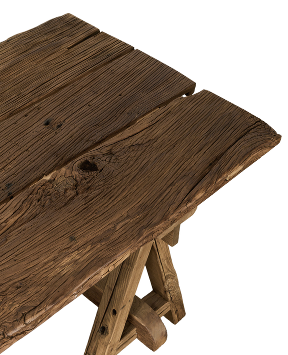 Chestnut Dining Table - Trestle