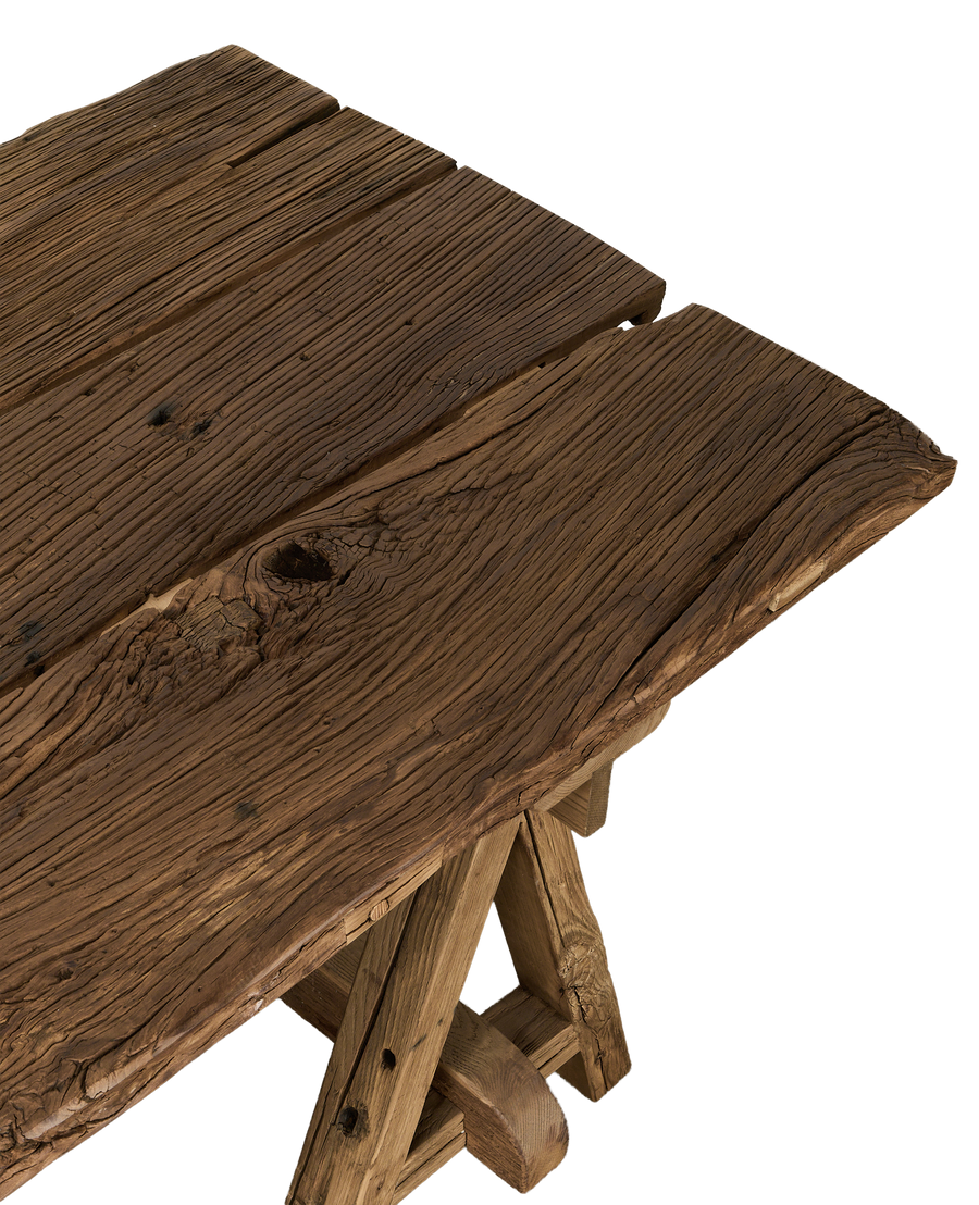Chestnut Dining Table - Trestle