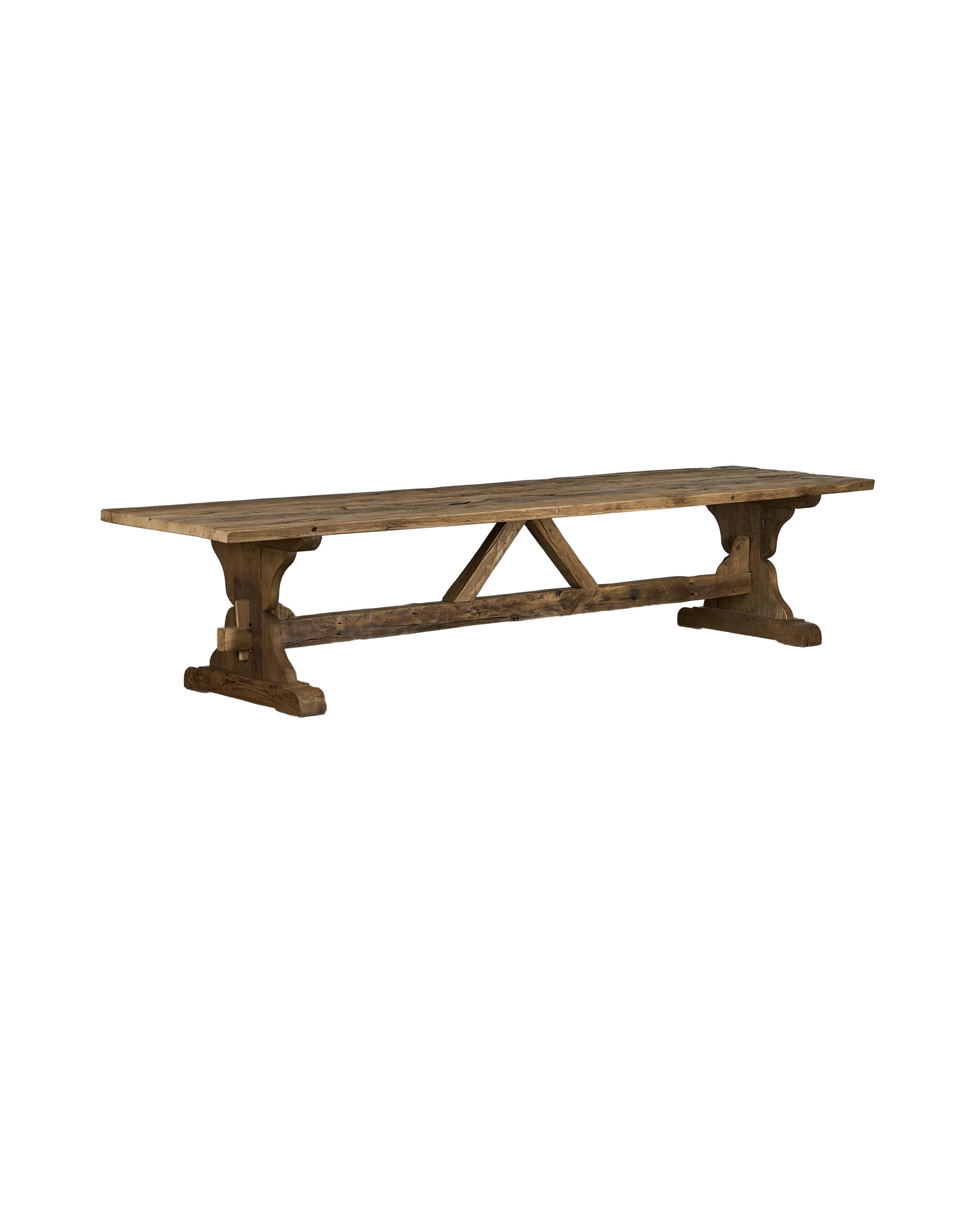 Chestnut Dining Table - Trestle