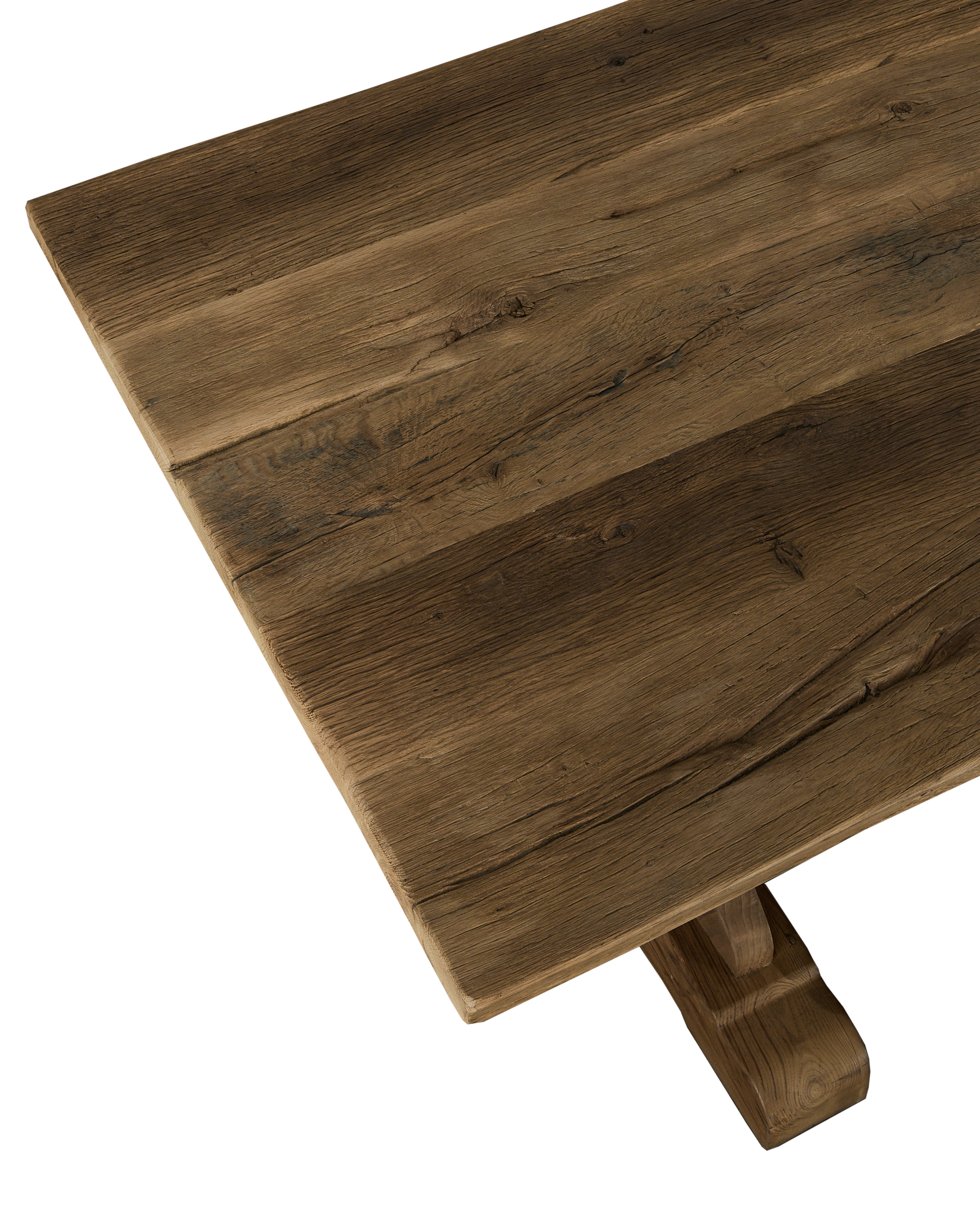 Chestnut Dining Table - Trestle