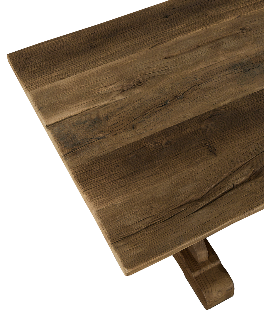 Chestnut Dining Table - Trestle