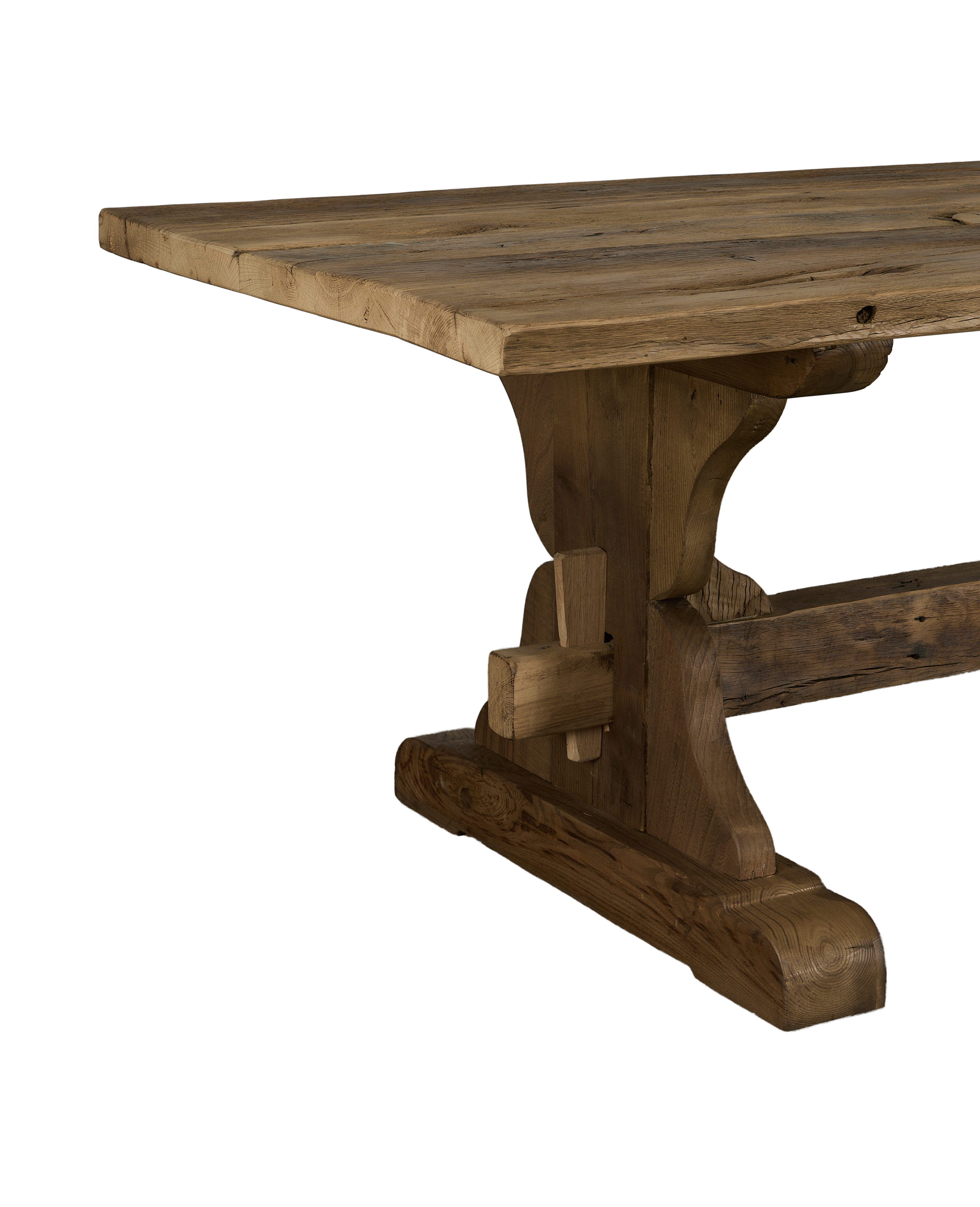 Chestnut Dining Table - Trestle