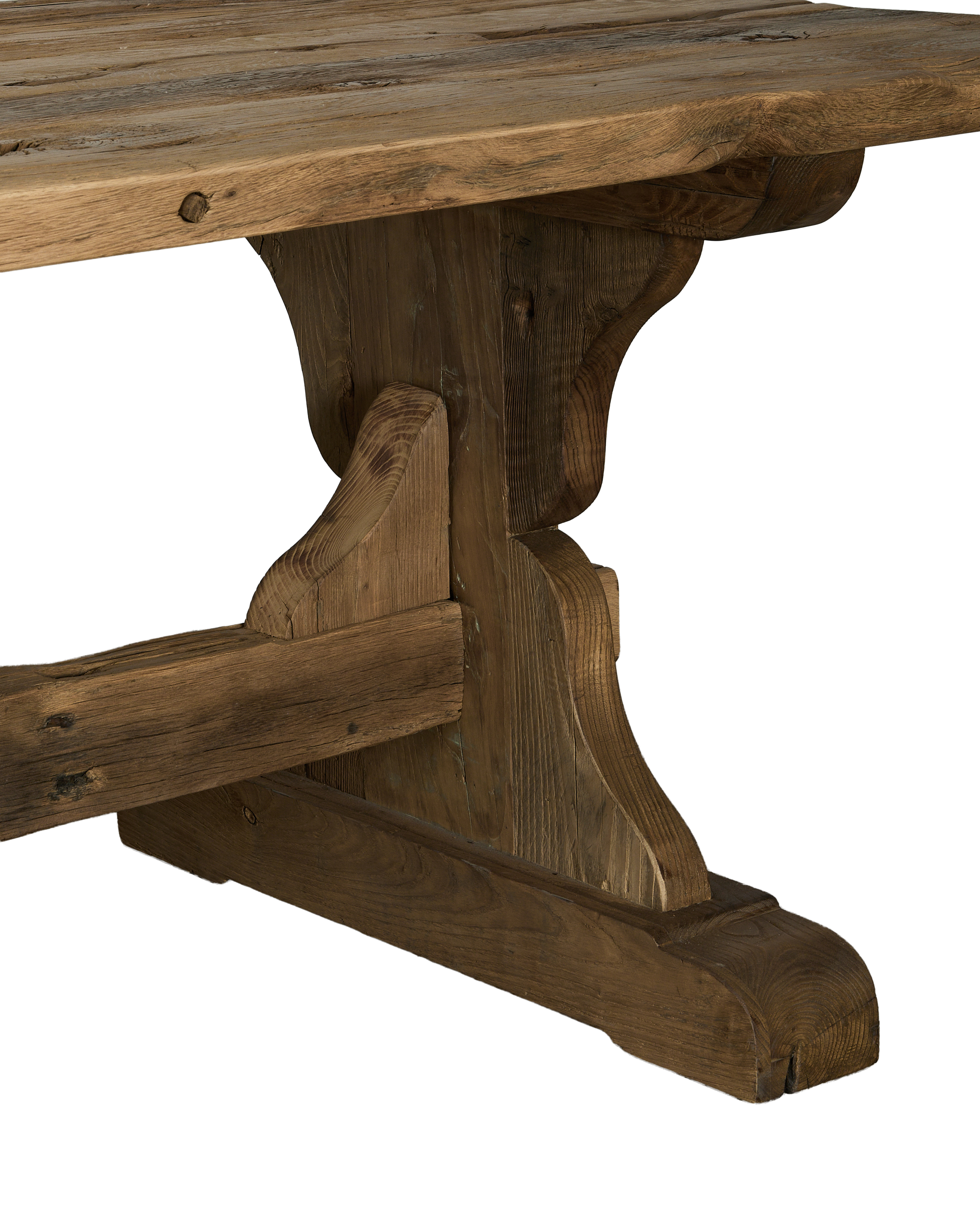 Chestnut Dining Table - Trestle