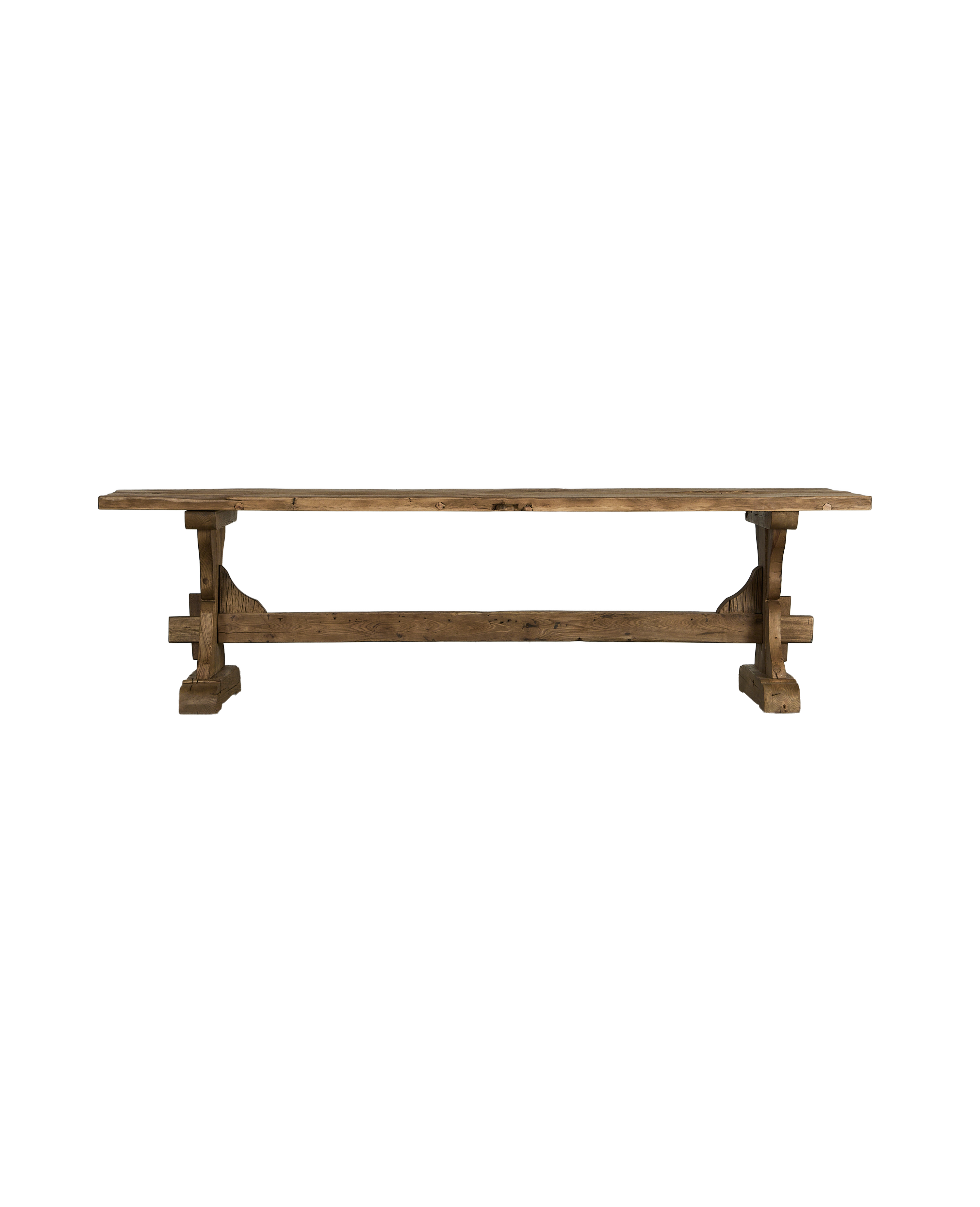Chestnut Dining Table - Trestle
