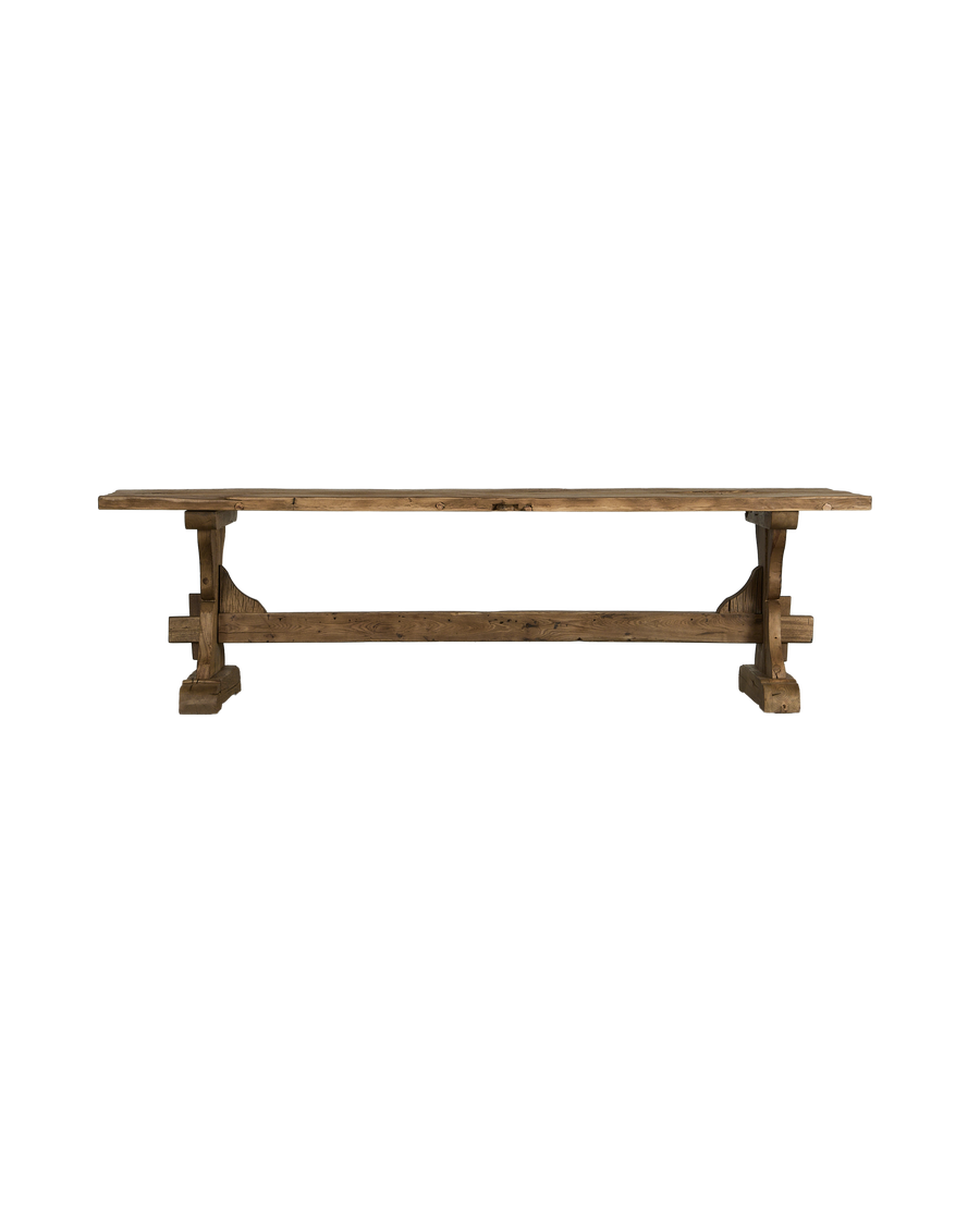 Chestnut Dining Table - Trestle