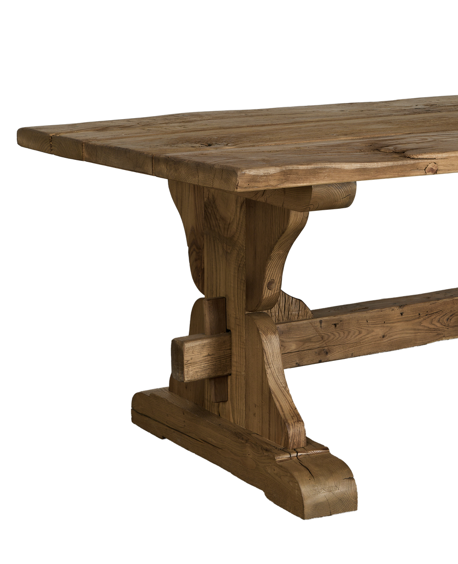 Chestnut Dining Table - Trestle