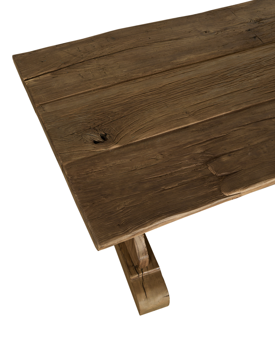 Chestnut Dining Table - Trestle