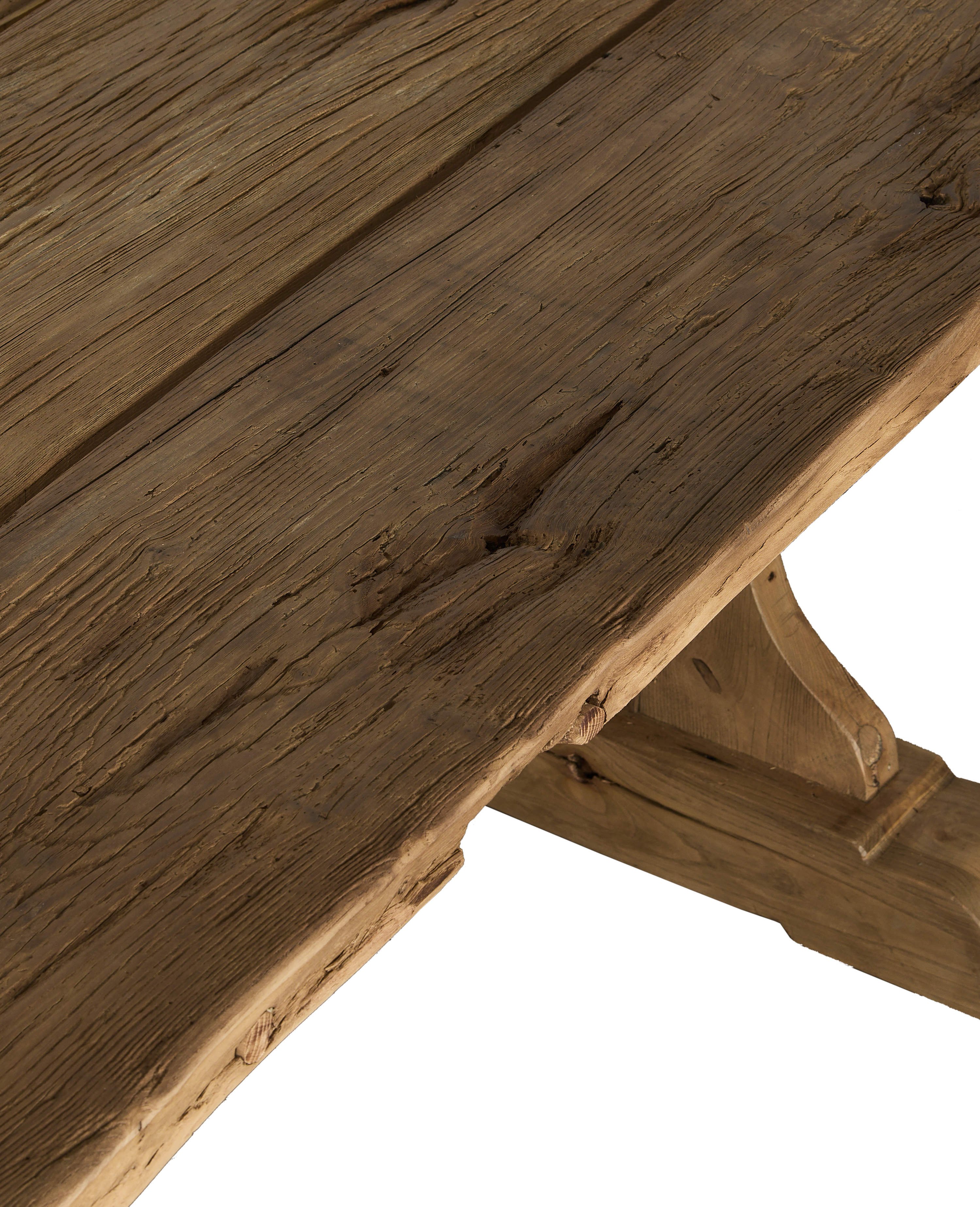 Chestnut Dining Table - Trestle