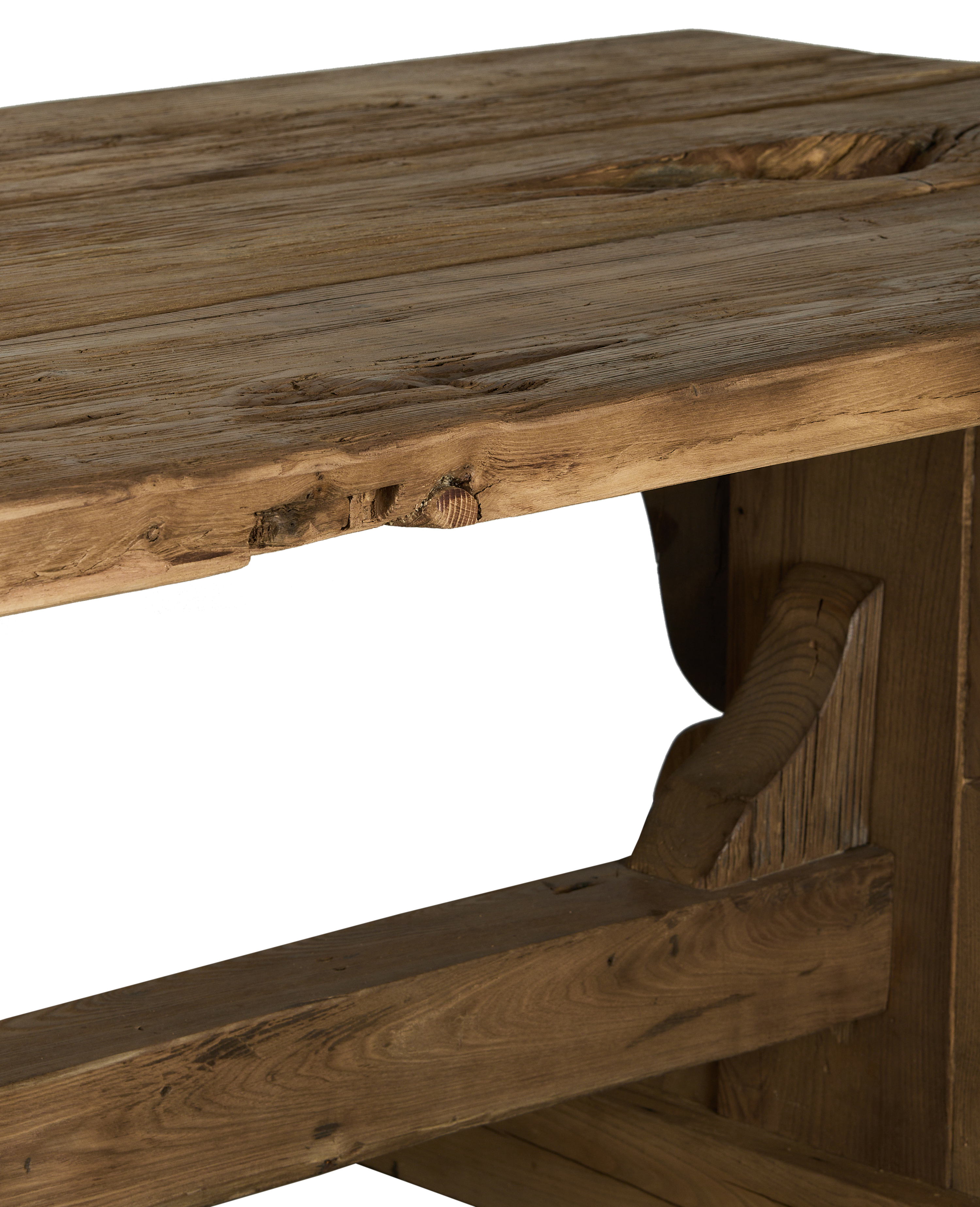 Chestnut Dining Table - Trestle