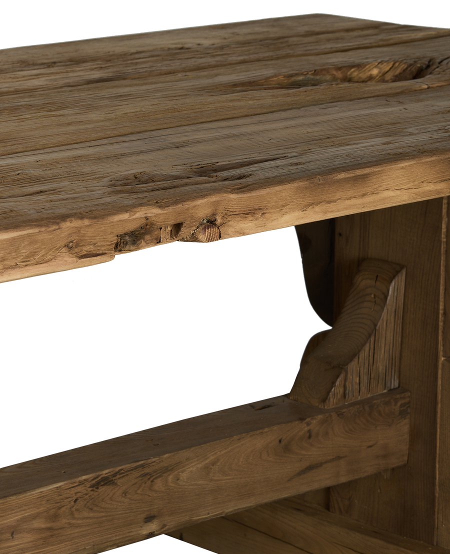 Chestnut Dining Table - Trestle