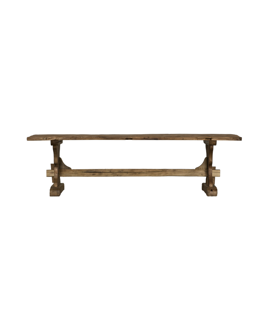Chestnut Dining Table - Trestle