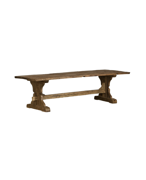 Chestnut Dining Table - Trestle