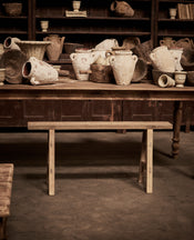 Skinny Reclaimed Wood Bench