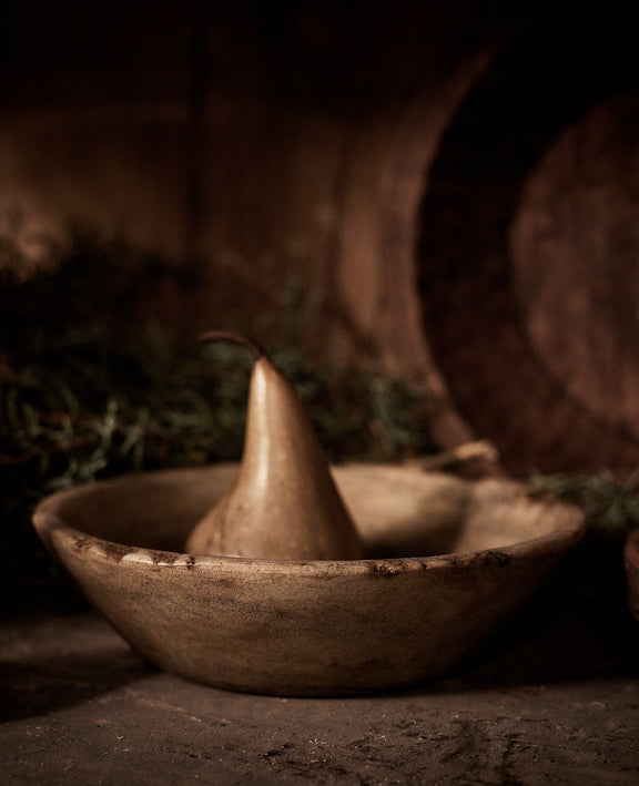 Carved Marble Bowl - Light