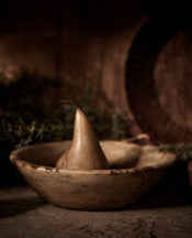 Carved Marble Bowl - Light