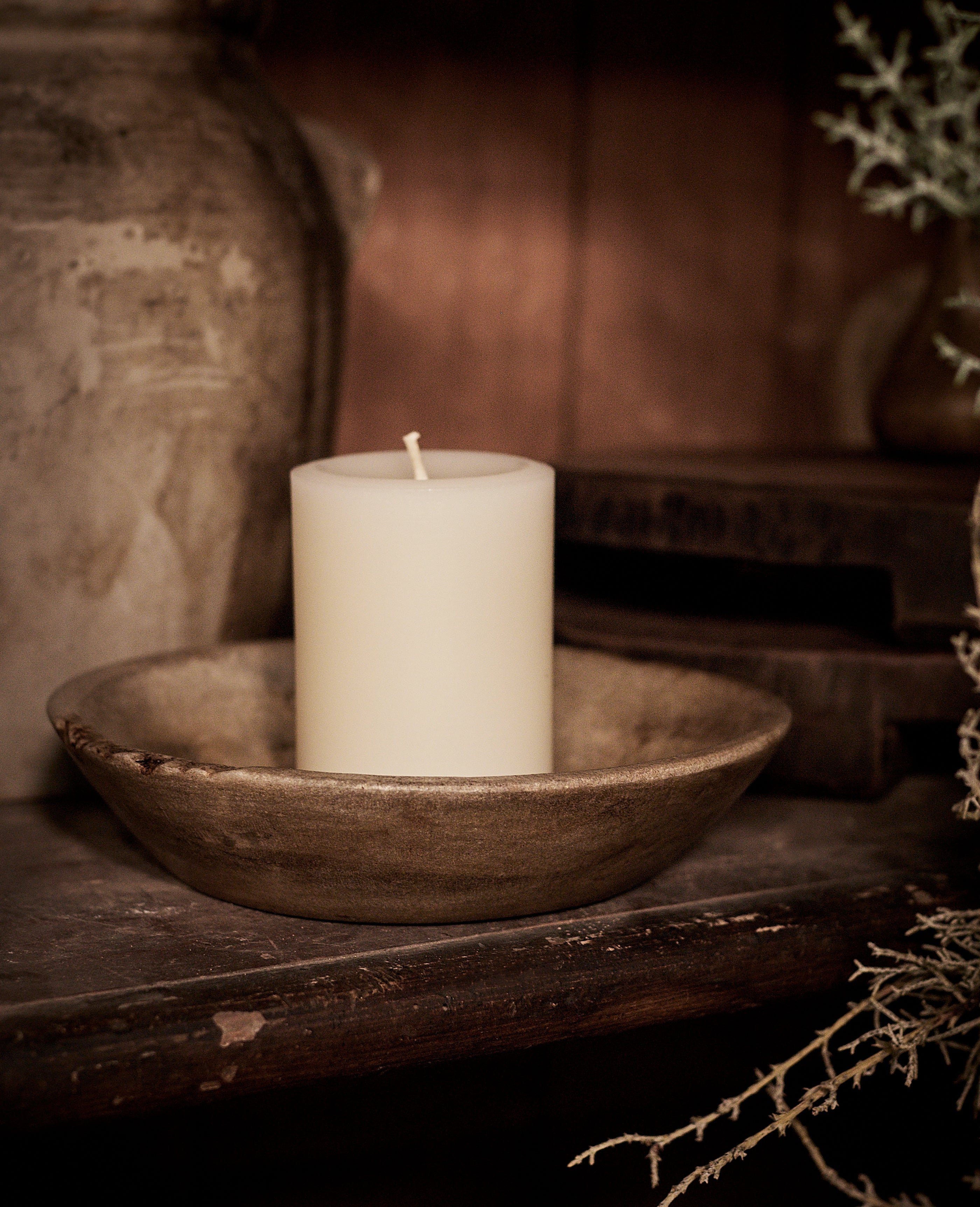 Carved Marble Bowl - Medium