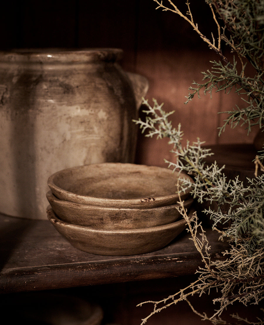 Carved Marble Bowl - Medium