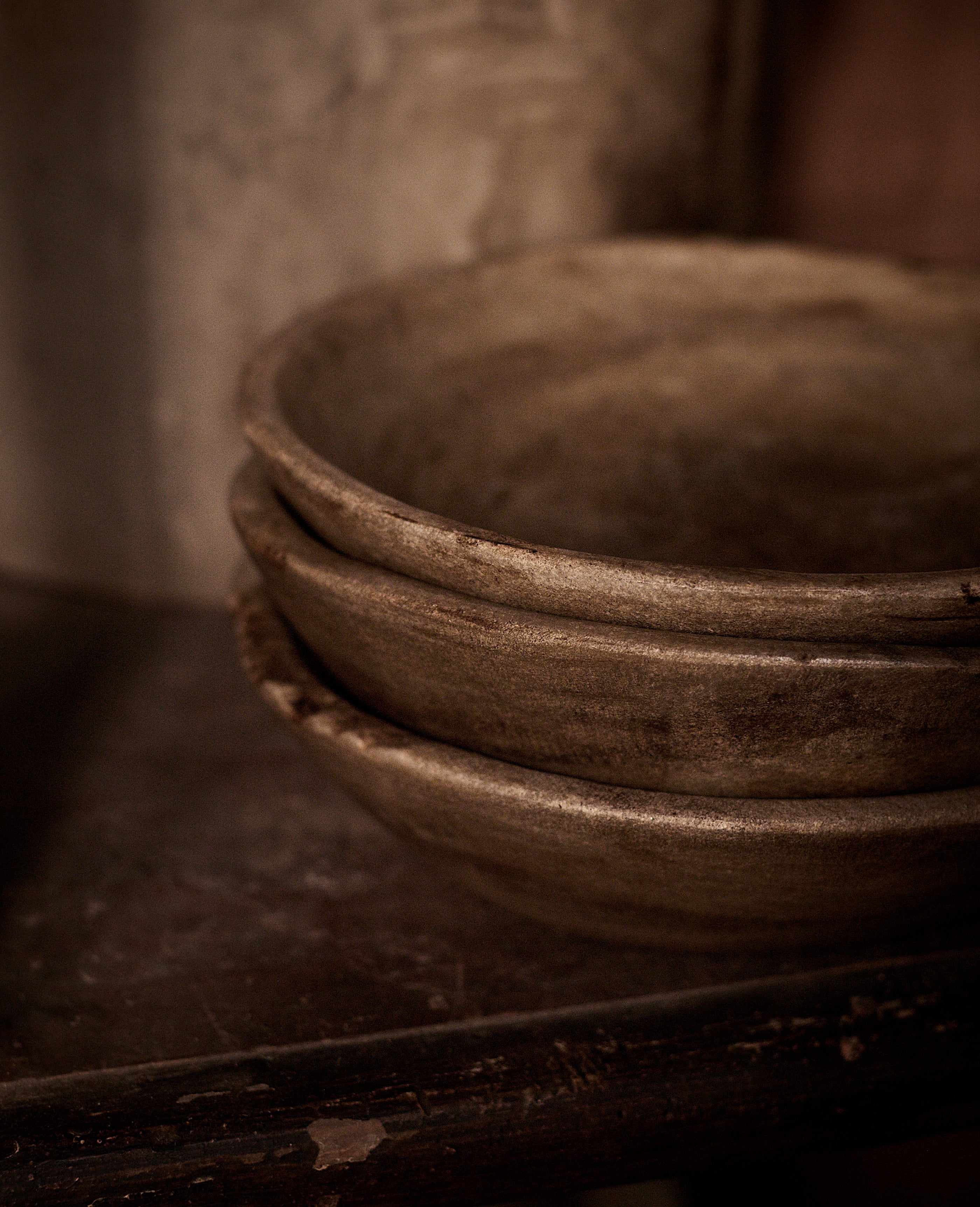 Carved Marble Bowl - Medium