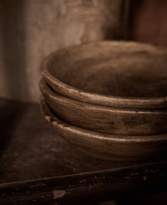 Carved Marble Bowl - Medium