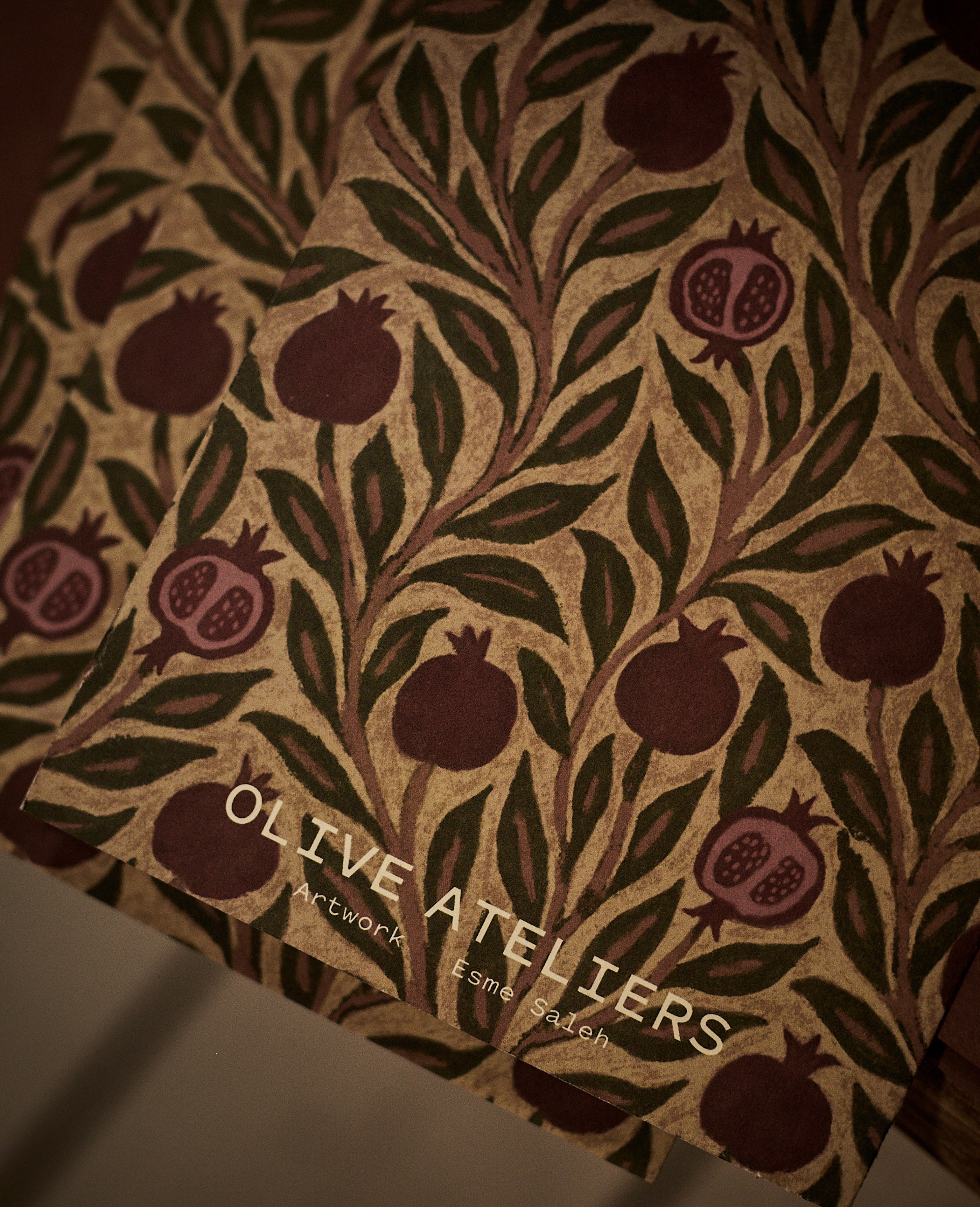 Pomegranate Greeting Cards