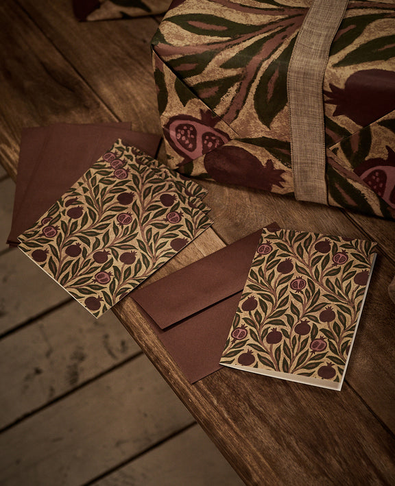 Pomegranate Greeting Cards