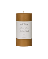 Classic Beeswax Pillar Candle - Natural