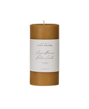 Classic Beeswax Pillar Candle - Natural