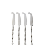 Twisted Cheese Knives  - Set of 4