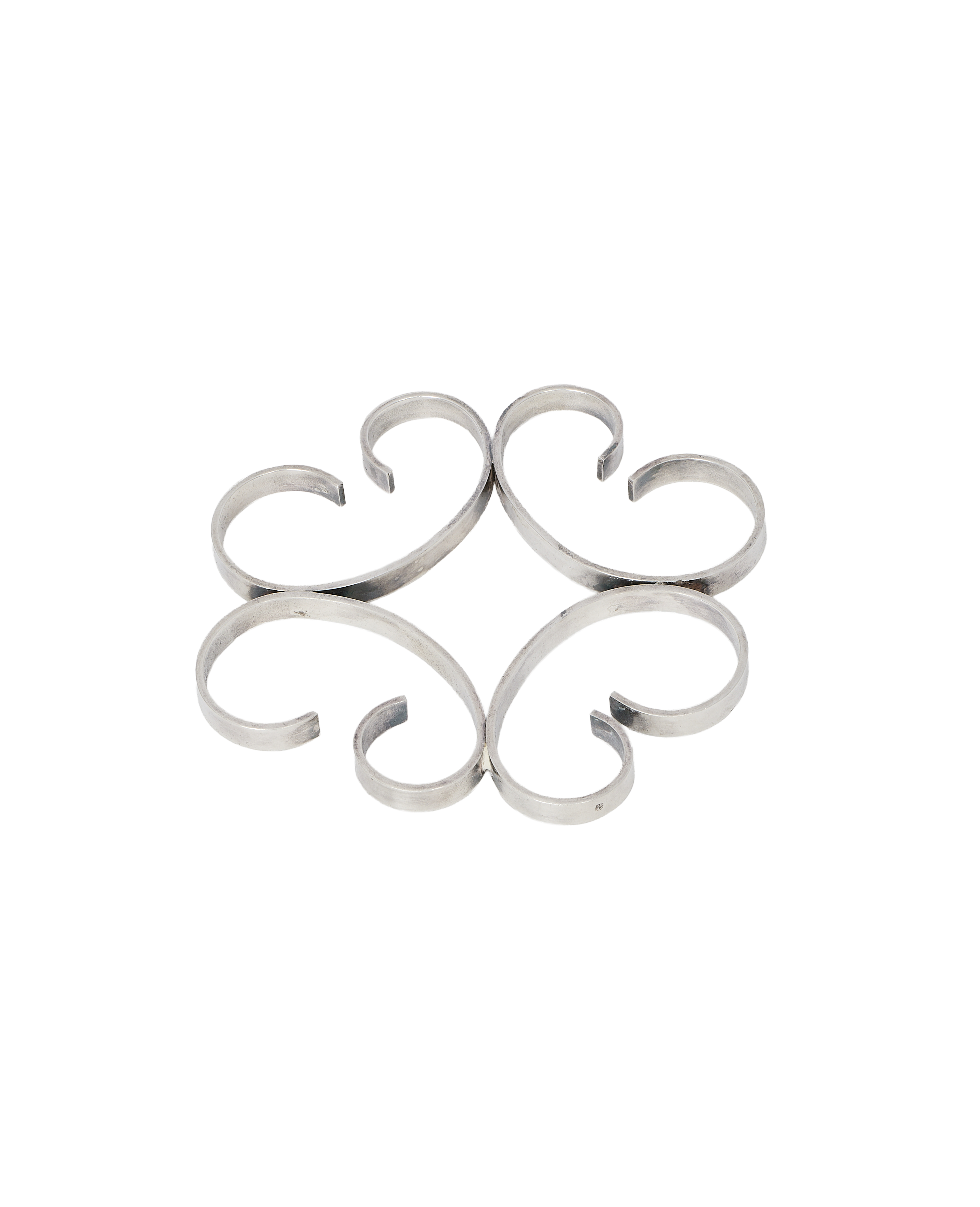 Spirale Trivet - Silver-Plated