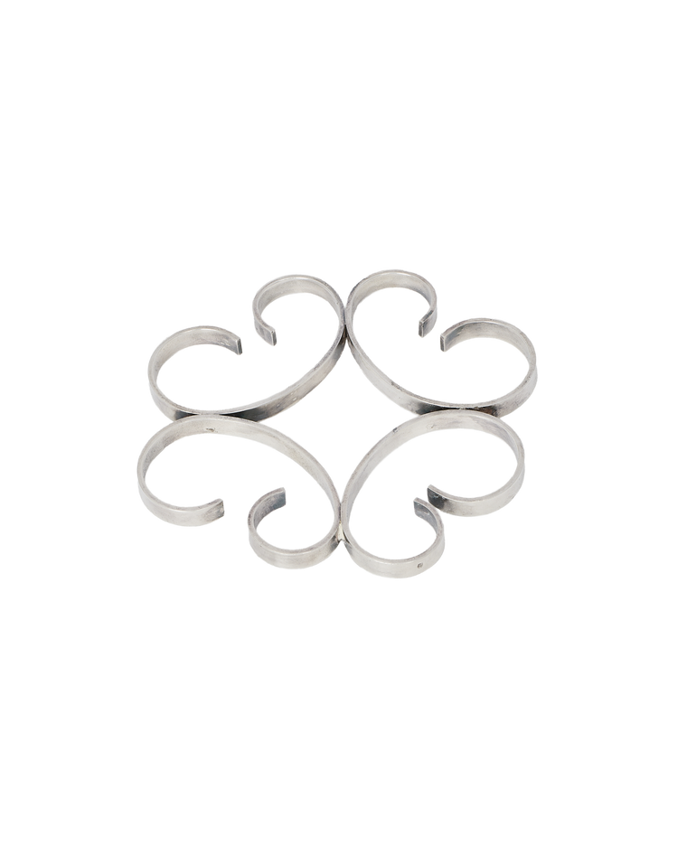 Spirale Trivet - Silver-Plated